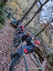 Low ropes course