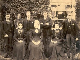 Family photograph of the original owners