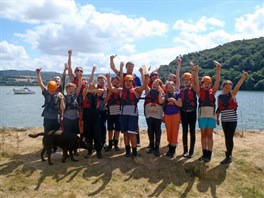 Canoeing, Conwy estuary