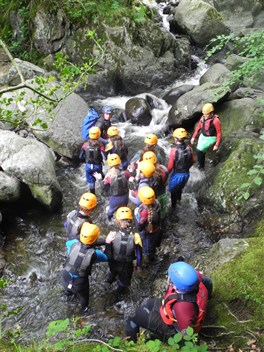 Gorge walking