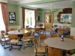 Dining room at Lledr Hall OEC